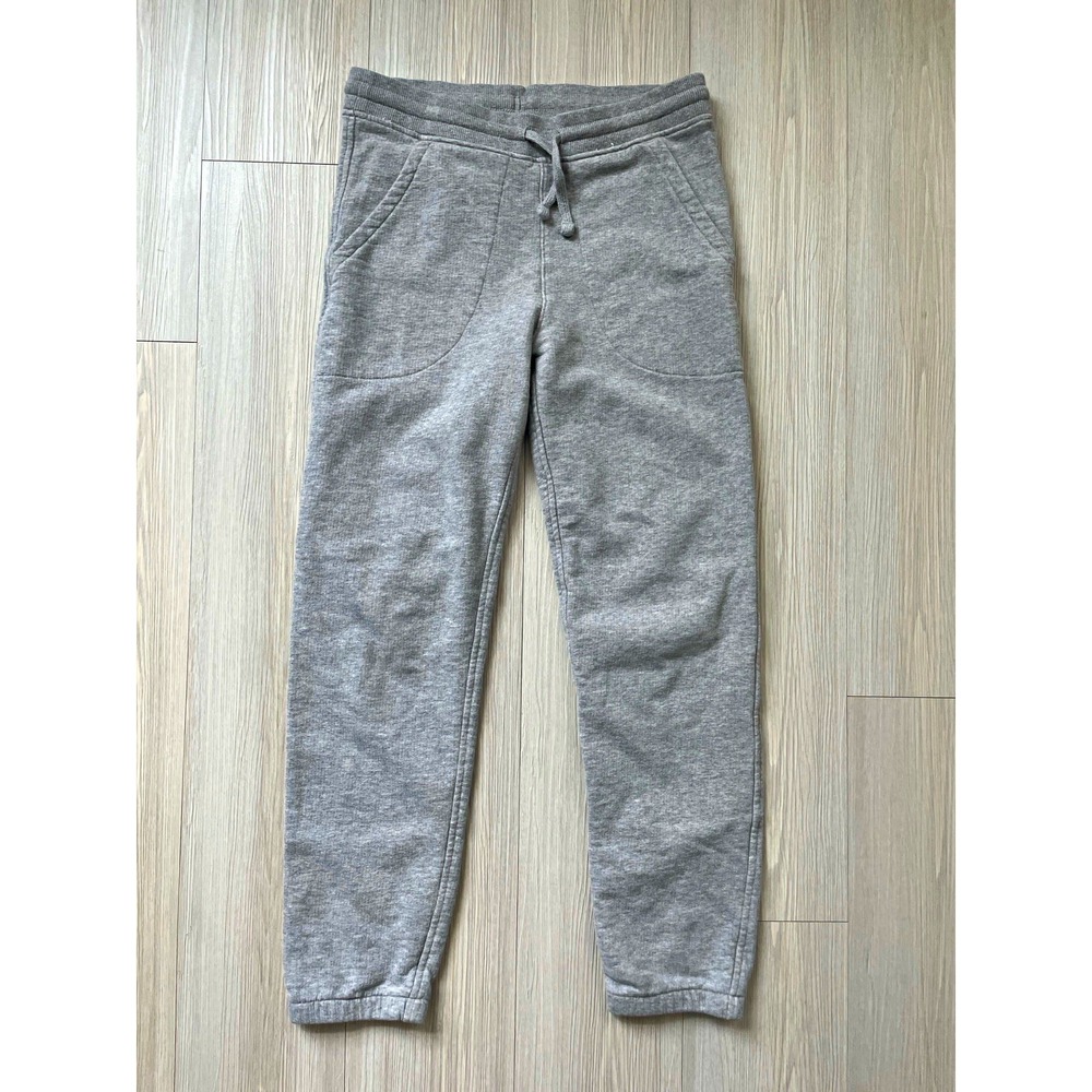 Patagonia Kid's Gray Jogger Size L Drawstring Pockets Tapered Leg Loungewear
